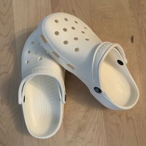 White Crocs